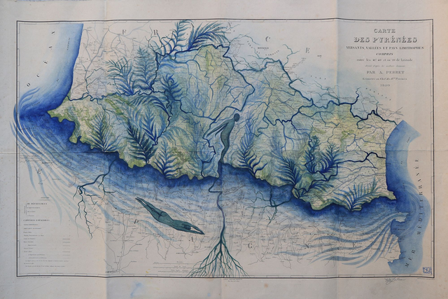 Oasis / Montagne Multiple - Expériences cartographiques / A5, A4, A3, A2 print