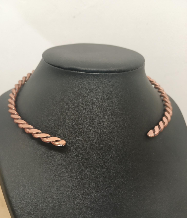 Collier torque tressé 