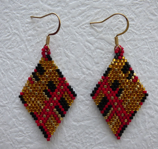 Boucles d'oreilles Nuit étoilée