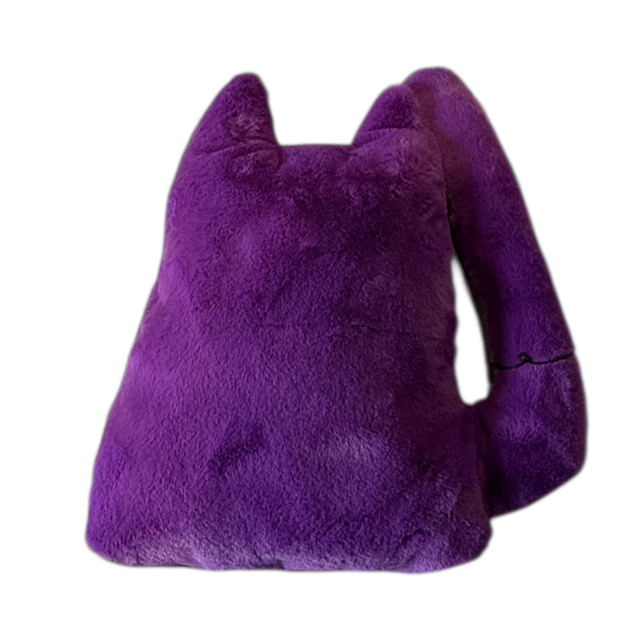 Coussin en forme de chat taille 1 ou 2