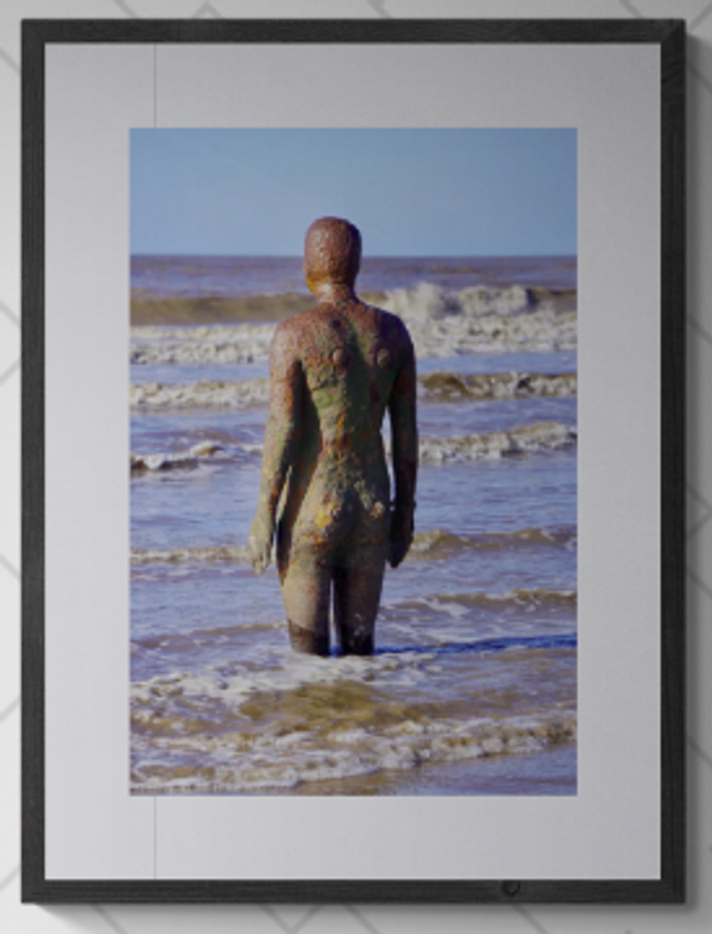 Iron Man amongst the waves - Print