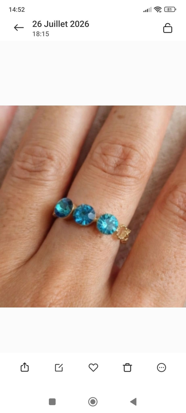 Bague Trinité Acier Inoxydable - 