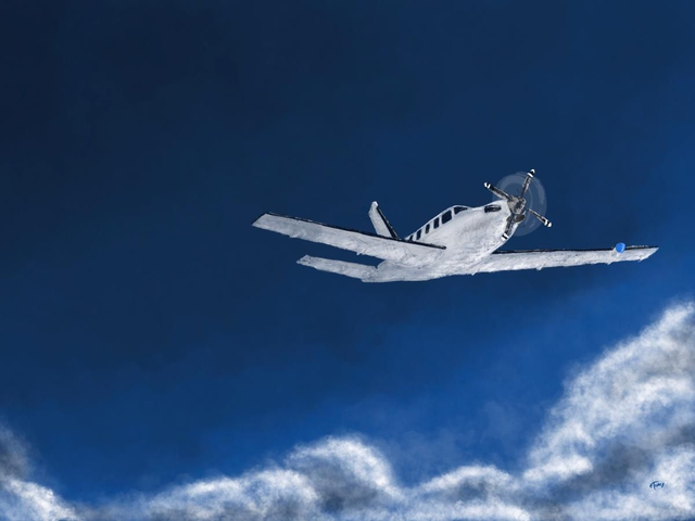 Au dessus des nuages (limité à 8 exemplaires)