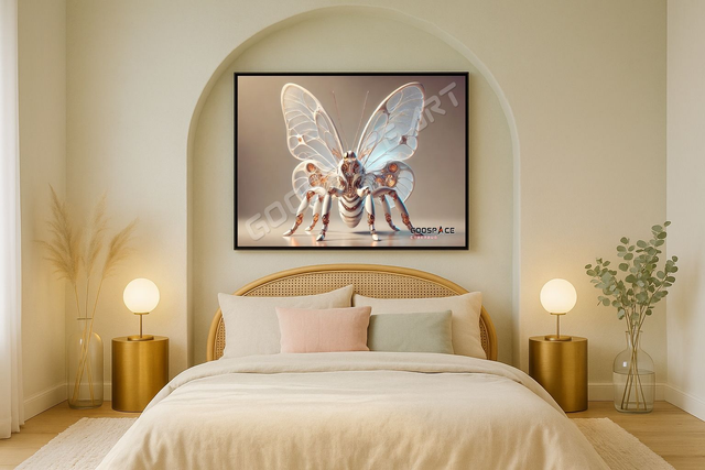 Cadre Papillon de nuit Cybernétique (06)