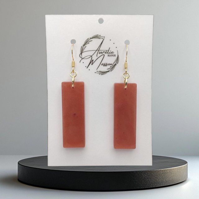 Boucles d'oreilles "Tithonia"