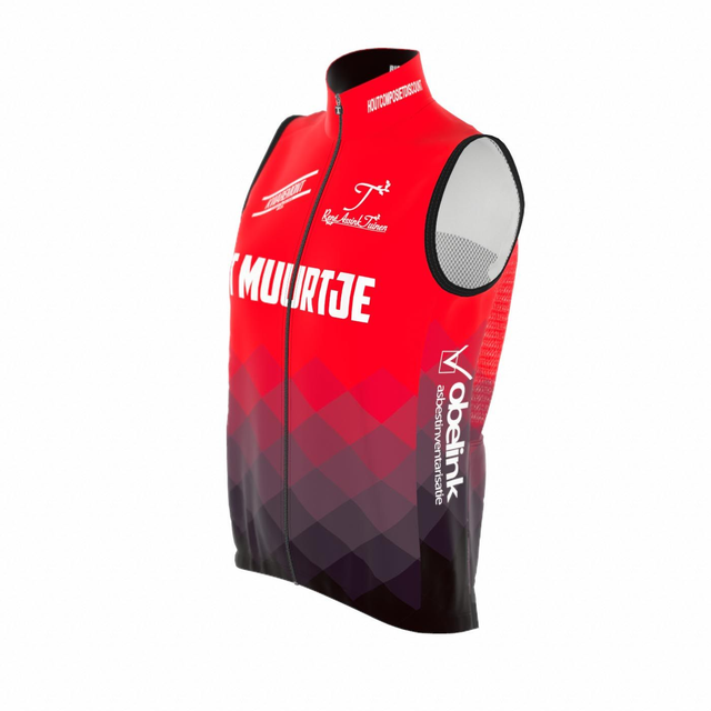 ICON DAMES WINDDICHTE FIETSBODY MET HOGE KRAAG