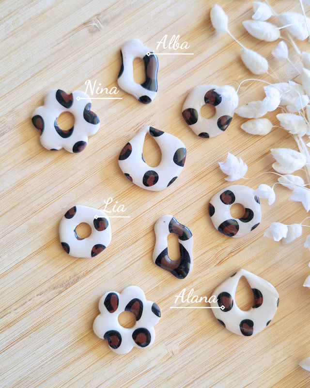 Léopard beige - Pampilles  