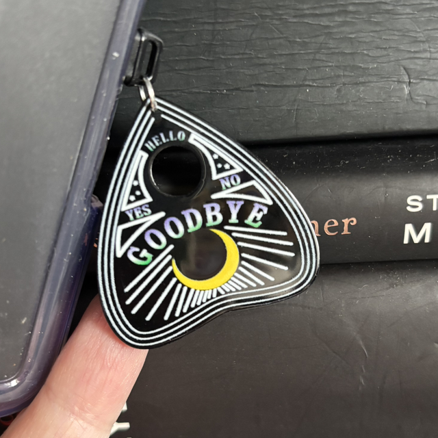 Goodbye Planchette Kindle Charm