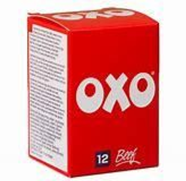 Oxo Beef Gravy Cubes - 12 pack