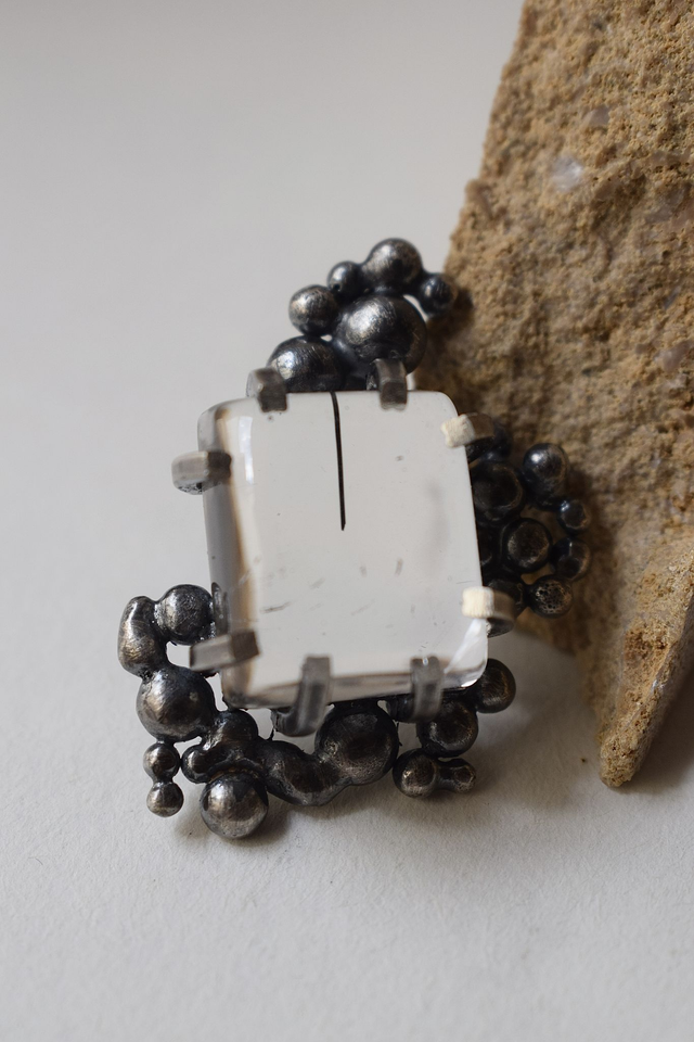 Pendentif Quartz à Tourmaline