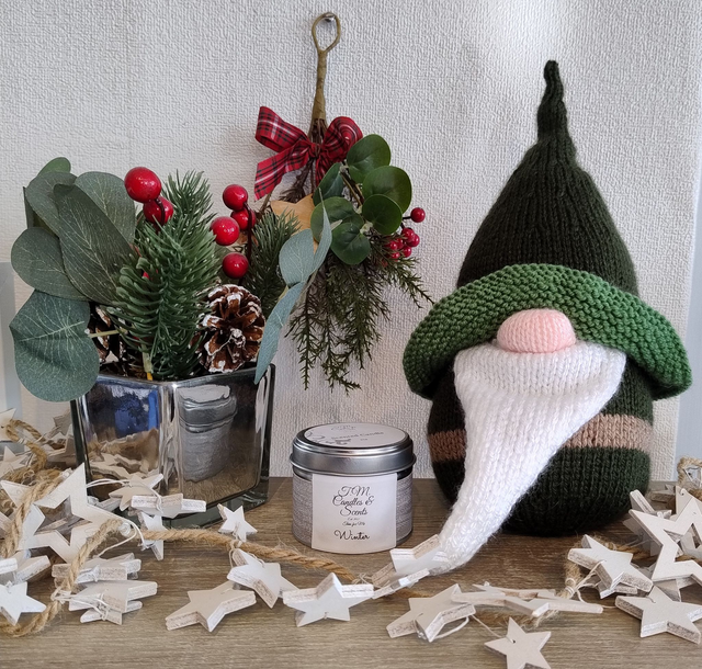 Winter Small Candle Tin