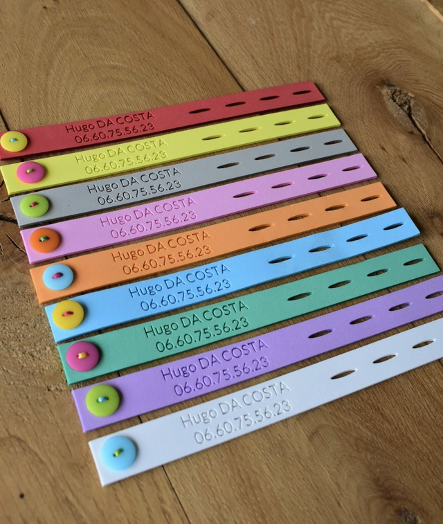 Bracelet de sécurité - Personnalisable