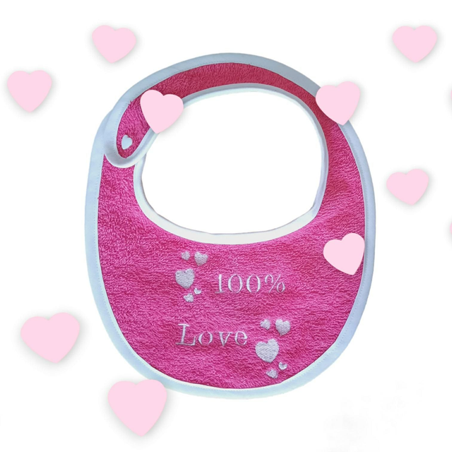 Bavoir rond personnalisé 