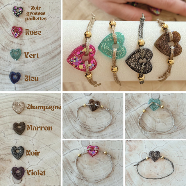 Les bracelets cordon Denisette