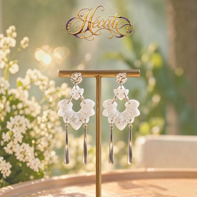 Boucles d'oreilles Eclat Lunaire