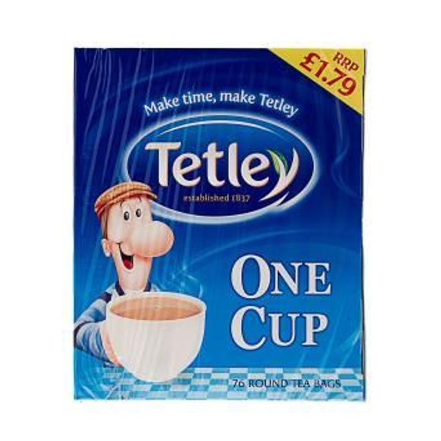 Tetley One cup 72s Teabags
