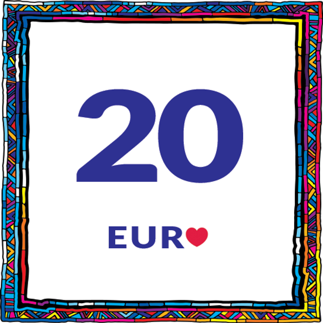 Darowizna 20 EUR