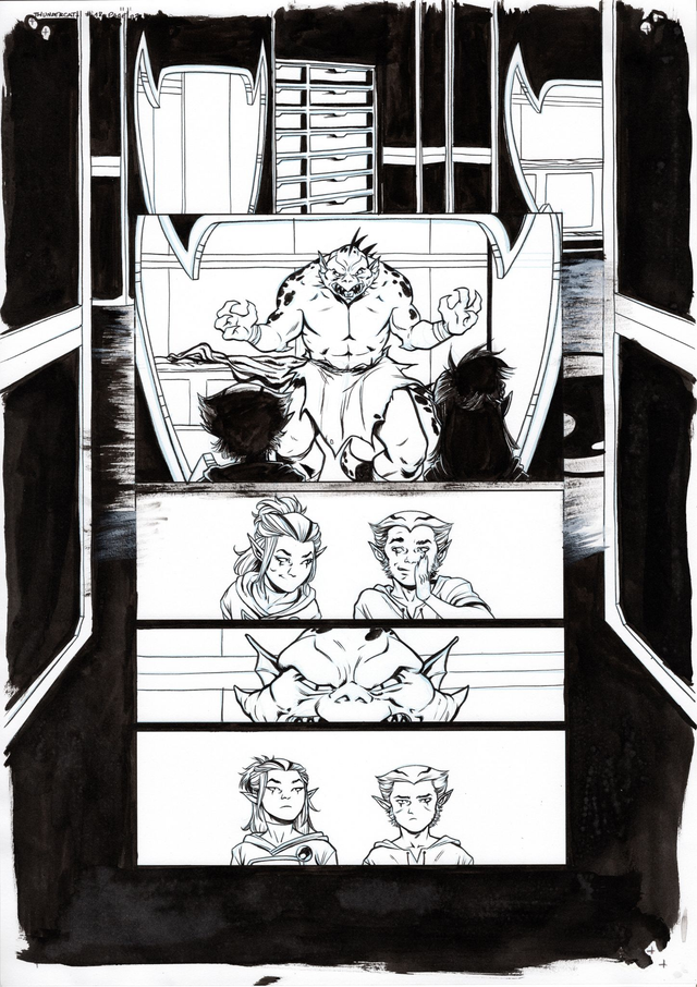 08/2025 - ThunderCats #18 Page 02 - ORIGINAL, A3 (11.7x16.5)