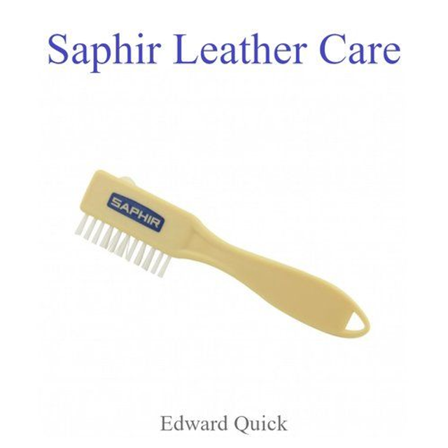 SAPHIR BEAUTE DU CUIR - SUEDE NUBUCK MICROFIBRE BRUSH - 16cm