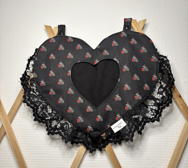 Sac à foin cœur Albertha&#039;s &quot;squelette&quot;