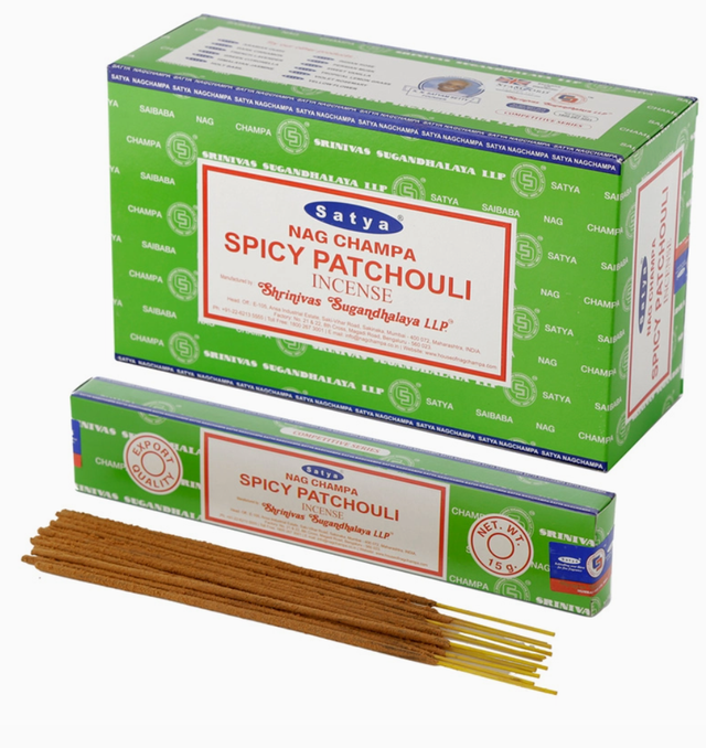 Encens bâton Satya Patchouli