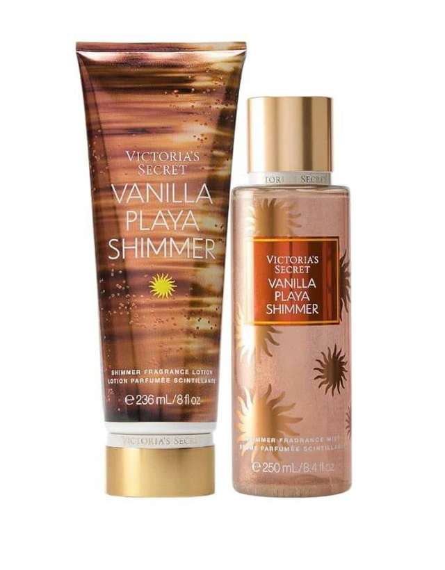 Victoria's Secret Set Vanilla Playa Shimmer