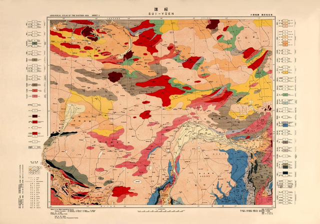 Geological Charts of Asia — Mongolia