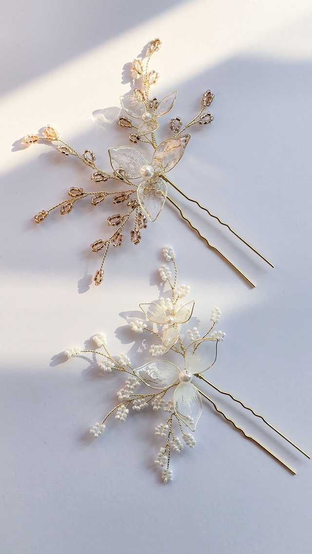 Amandine - Epingles à cheveux