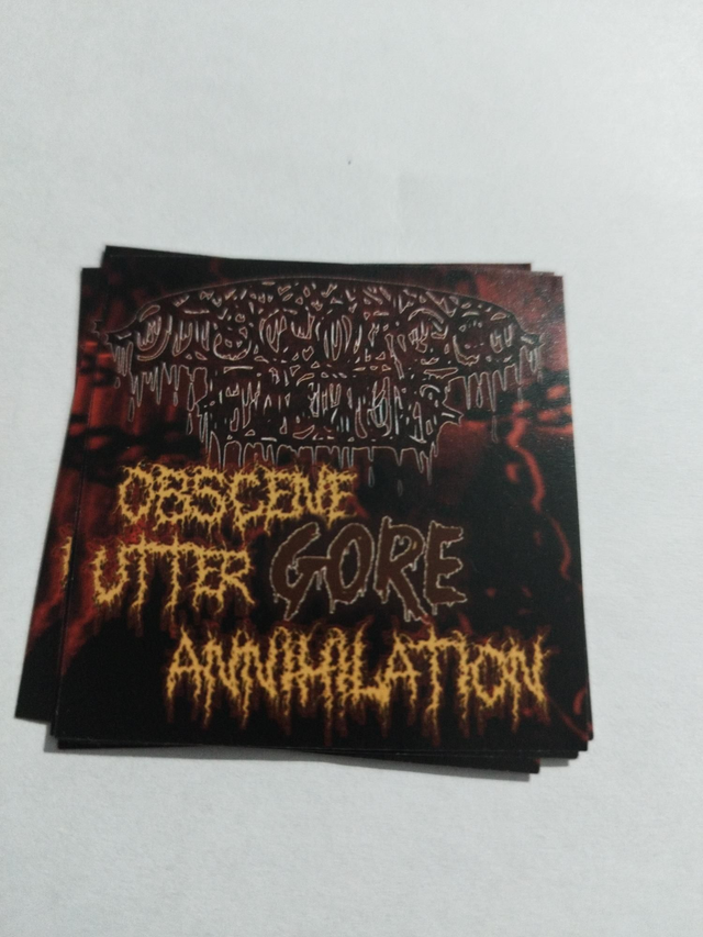 Disgorged Foetus - Obscene Utter Gore (Stickers)