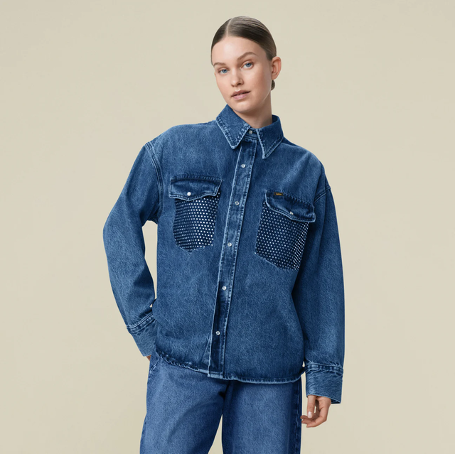 Lois Jeans Mia Shirt Diamond Occlusion - Shirt