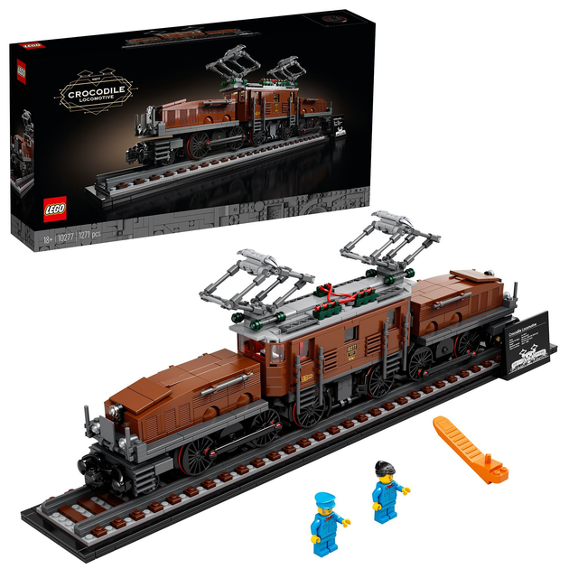 LEGO 10277 Icons Lokomotive "Krokodil"