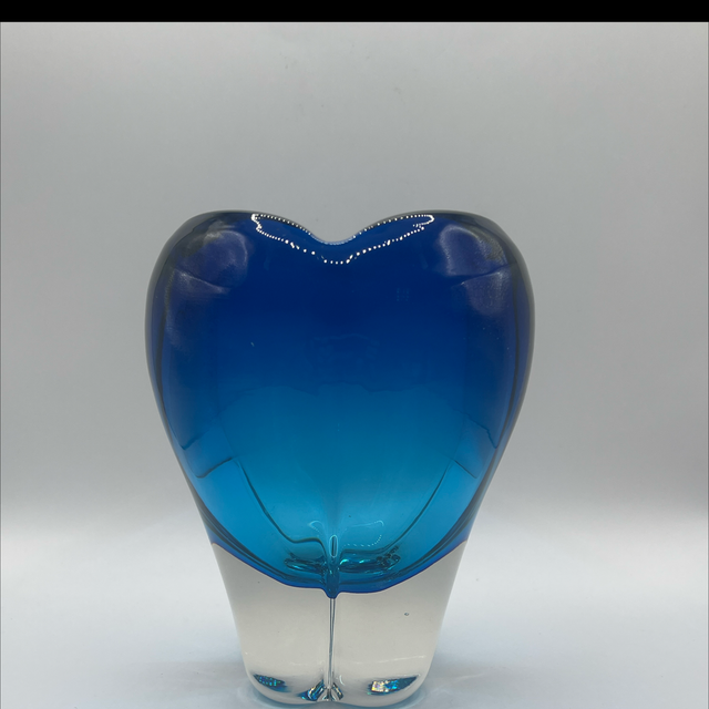 Whitefriars – Molar Vase, Blue 