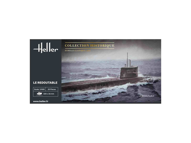 Le Redoutable heller 81075 1/400