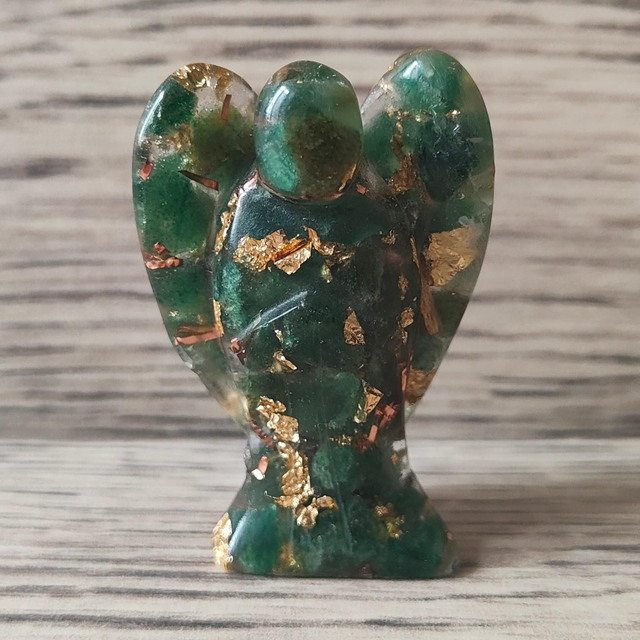 Ange orgonite aventurine verte