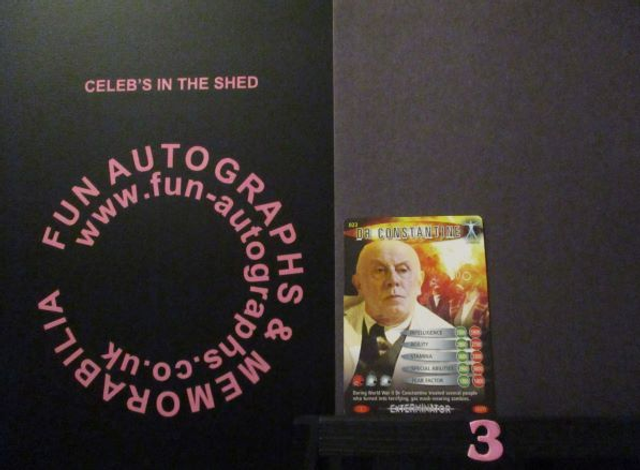 Richard Wilson - Battle In Time Authentic Autographed Trading Card #23 (3)