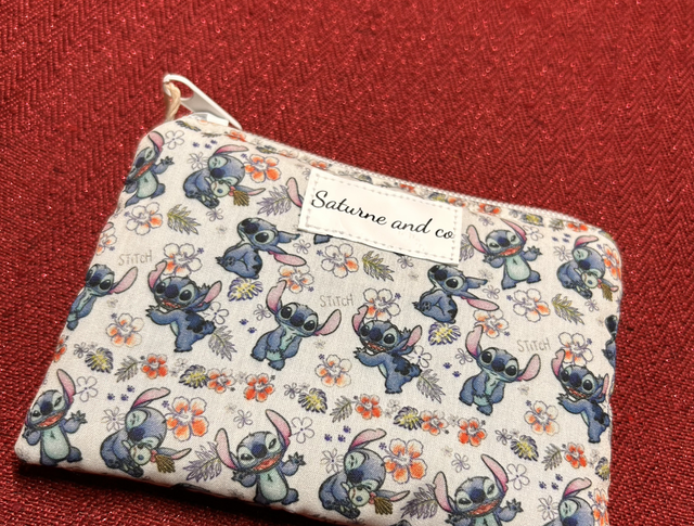 Porte-monnaie Stitch