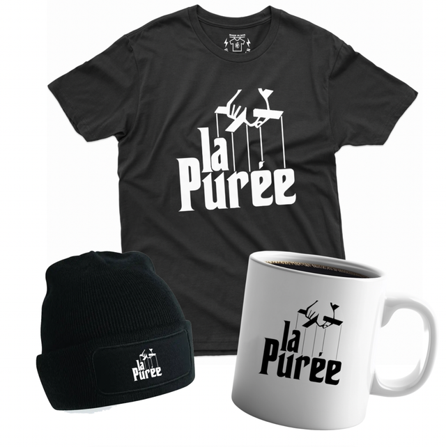 "LA PURÉE" Tshirt, Sweat, Bonnet, Totebag, Mug