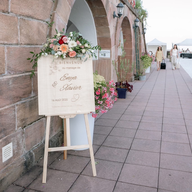 Panneau de bienvenue