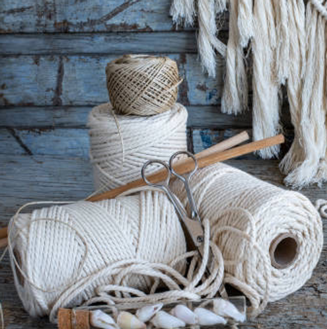 Macramé Flower Workshop - Wednesday 9th April