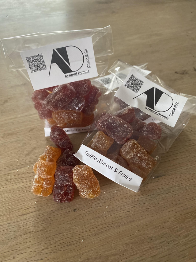 FruiFlo - Oursons en pâtes de fruit 100g