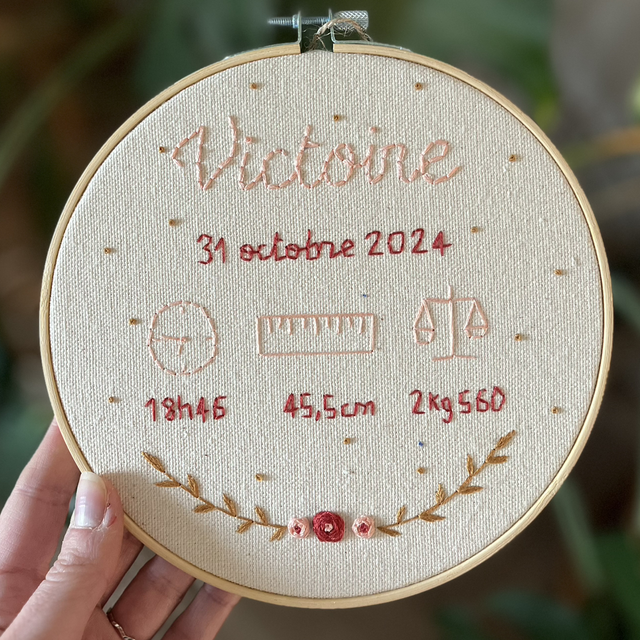 Tambour naissance *Mensurations