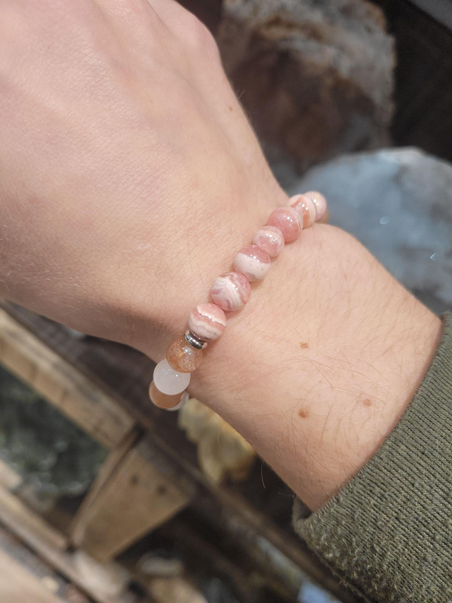 &quot;Jardin du Cœur&quot; - Bracelet Signature Gemme Céleste