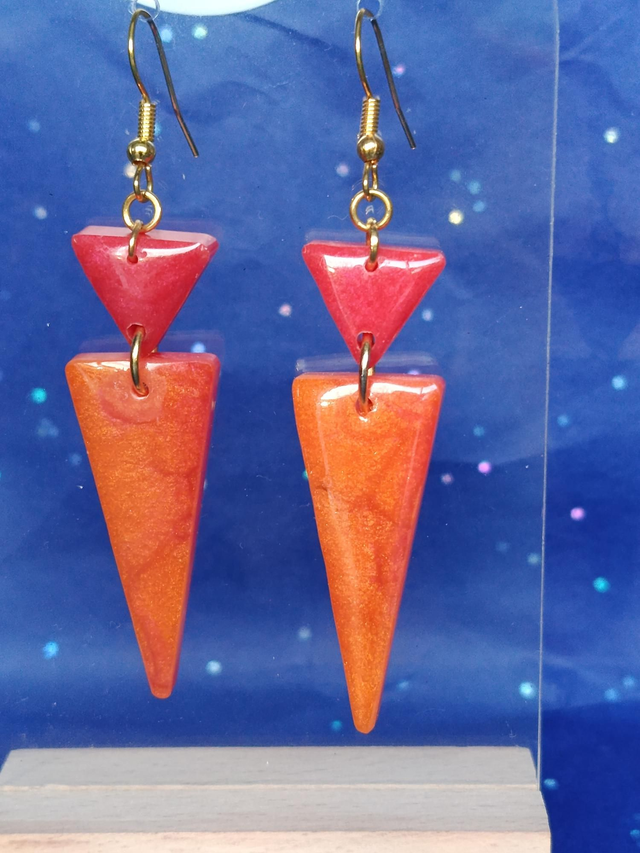 Boucles d’oreilles "Amour Piquant"