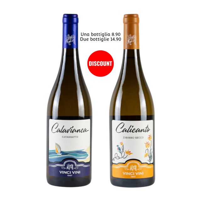 Calavianca Catarratto e Calicanto Zibibbo Secco