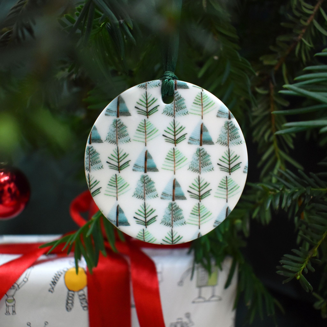 Ceramic Christmas Tree Decorations