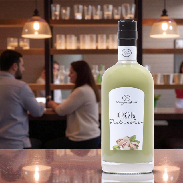 Liquore artigianale al pistacchio - 50cl