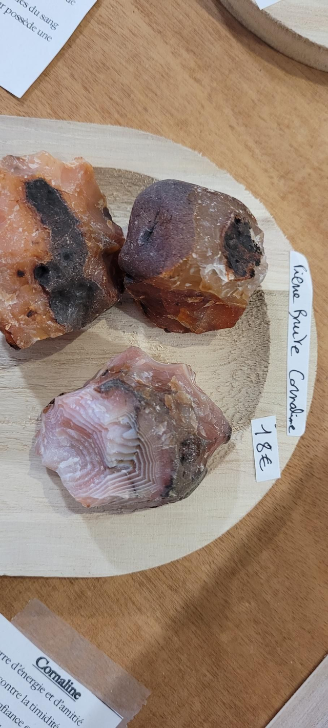 Cornaline pierre brute