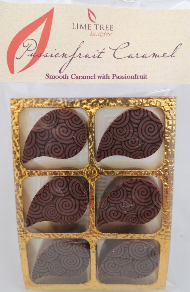 Milk Chocolate Passionfruit Caramels