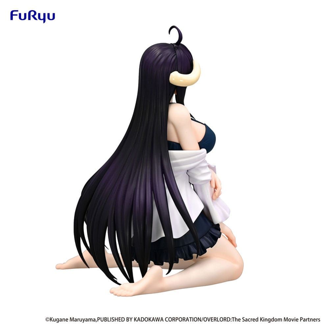 🍜Albedo Noodle Stopper Loungewear Figure Overlord FuRyu 12cm😈