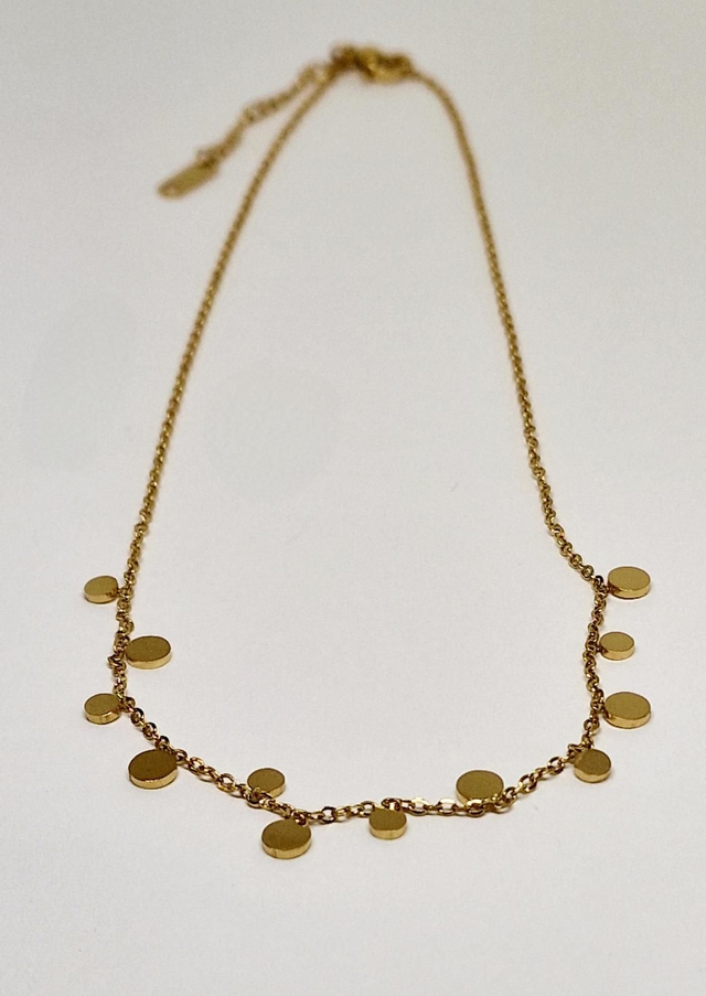 Chaîne acier inoxydable doré